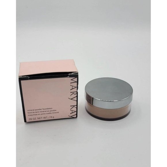 MARY KAY MINERAL POWDER FOUNDATION BEIGE 2 NEW IN BOX .28 oz